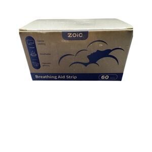 NWT Zoic 60 Piece Breathing Strip Aid